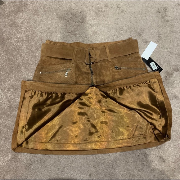 INC Leather Skirt - Picture 3 of 7